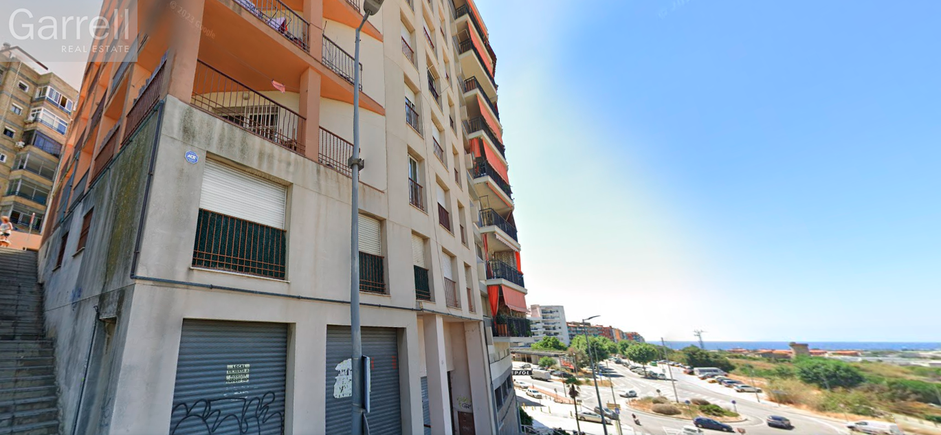 Vista exterior de Piso en venta en Mataró