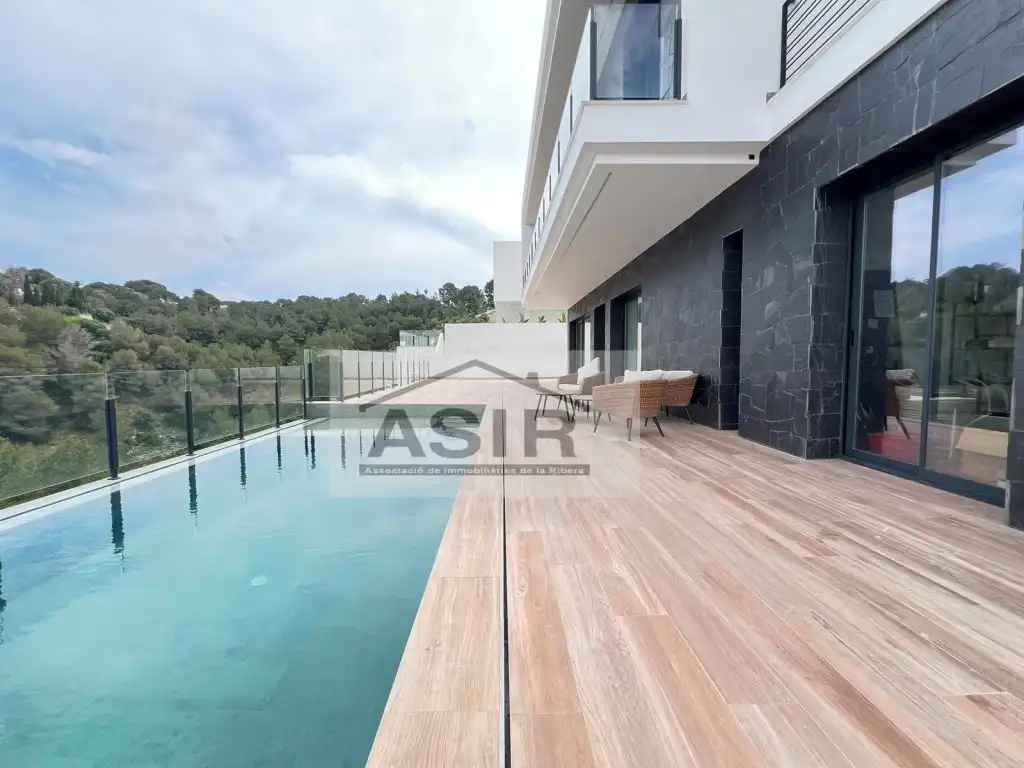 Terraza de Casa o chalet en venta en Alzira con Aire acondicionado, Terraza y Piscina