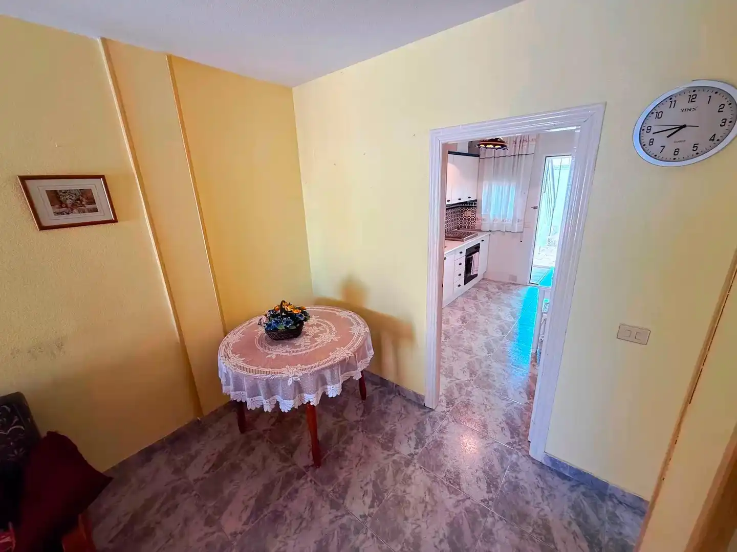 Cuina de Casa adosada en venda en Los Alcázares amb Jardí privat, Terrassa i Traster