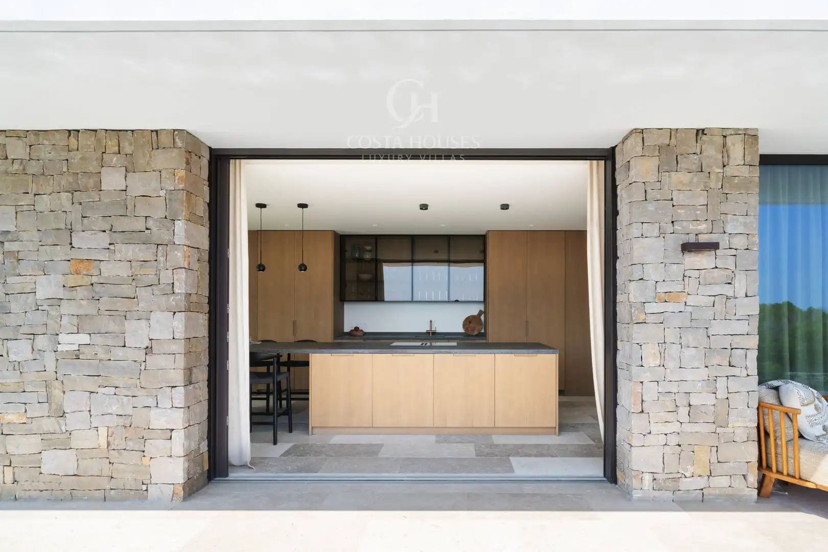 Kitchen of Houses for sale in Jávea / Xàbia  with Air Conditioner, Private garden and Terrace