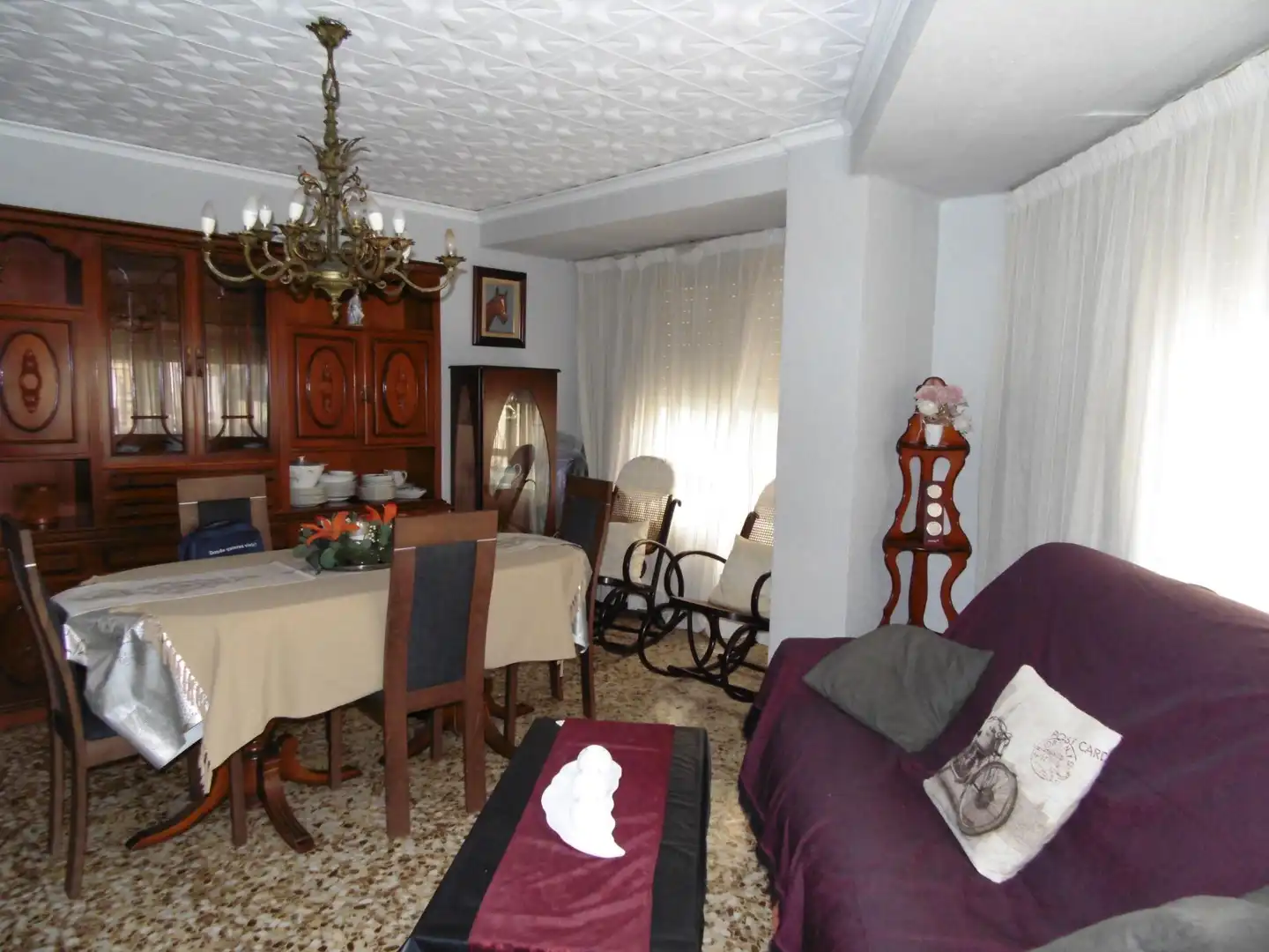 Esszimmer von Wohnung zum Verkauf in Castellón de la Plana / Castelló de la Plana mit Klimaanlage und Möbliert