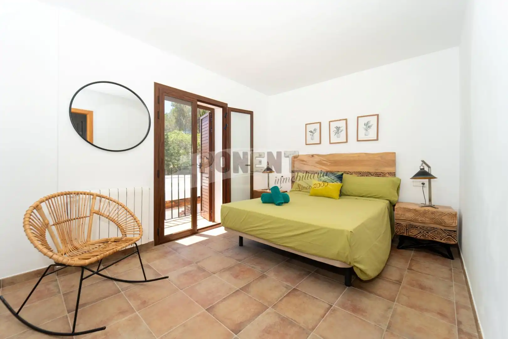 Habitación de Casa o chalet de alquiler en Sant Josep de sa Talaia con Aire acondicionado, Calefacción y Jardín privado