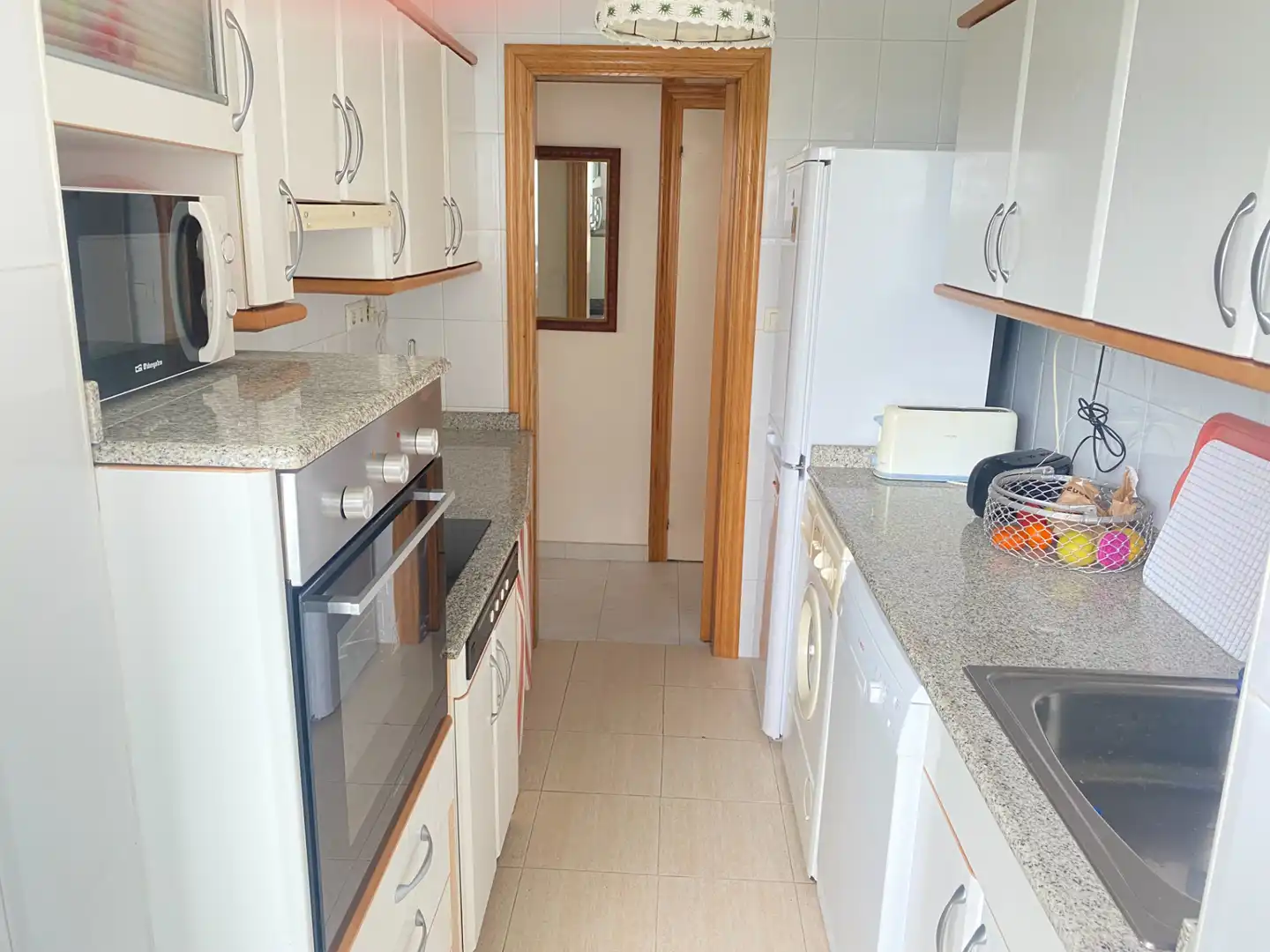 Cocina de Piso en venta en Santander con Calefacción, Parquet y Amueblado