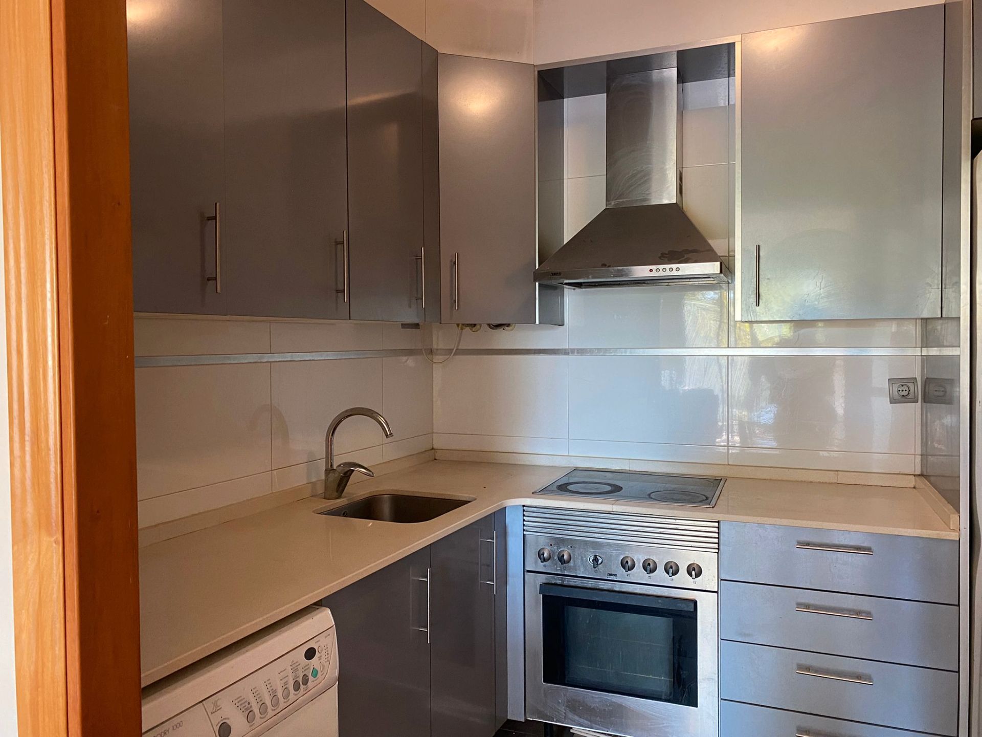 Kitchen of Flat to rent in Reus  with Air Conditioner, Heating and Parquet flooring