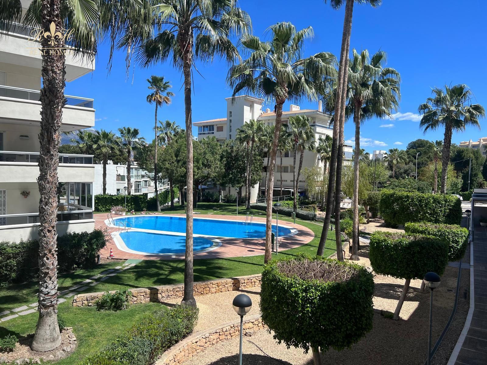 Piscina de Pis de lloguer en L'Alfàs del Pi amb Aire condicionat, Terrassa i Piscina