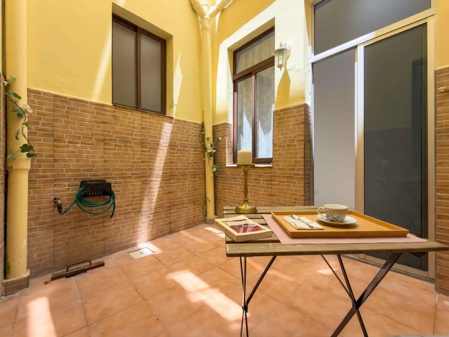 Terrasse von Wohnung zum Verkauf in Santa Cruz de Tenerife mit Klimaanlage und Möbliert