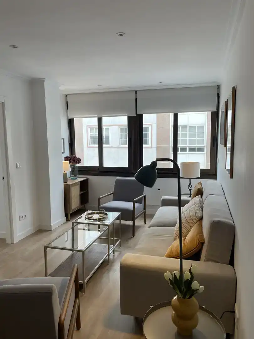 Wohnzimmer von Wohnung zur Miete in Baiona, Pontevedra