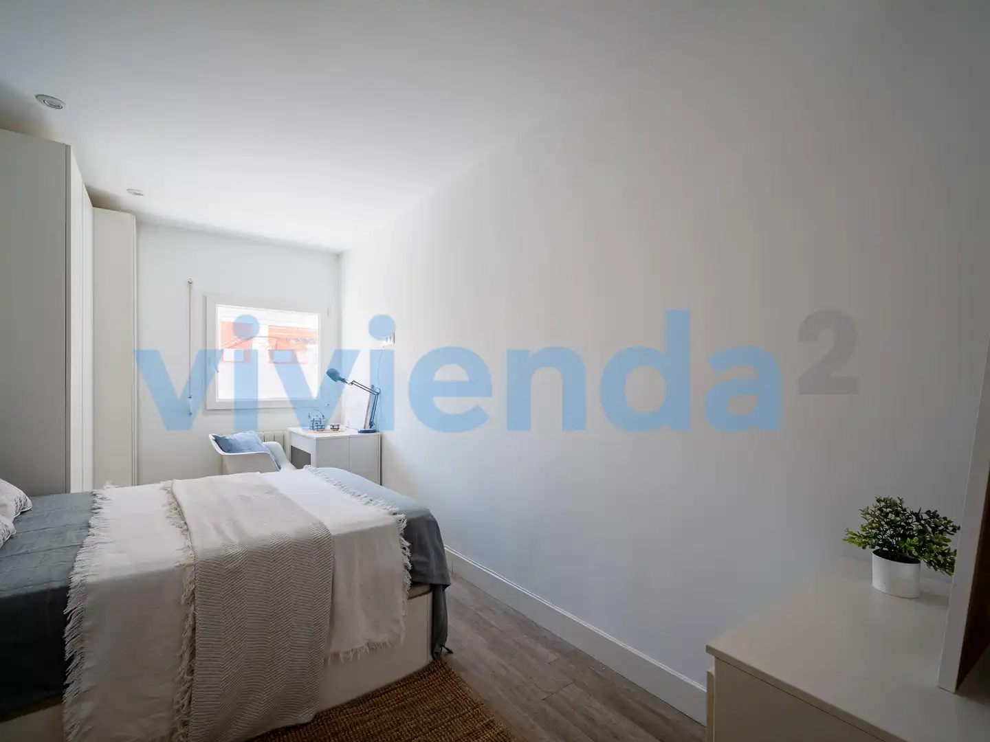 Schlafzimmer von Wohnung zum Verkauf in Madrid mit Klimaanlage, Heizung und Möbliert