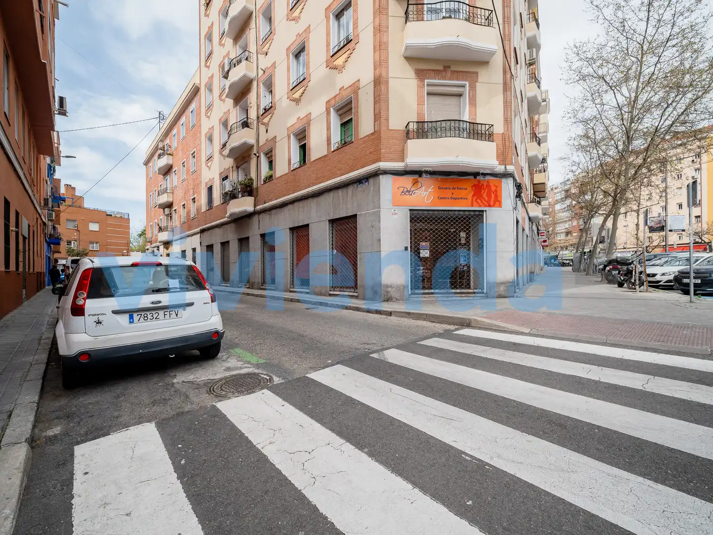Vista exterior de Piso en venta en  Madrid Capital con Amueblado y Balcón