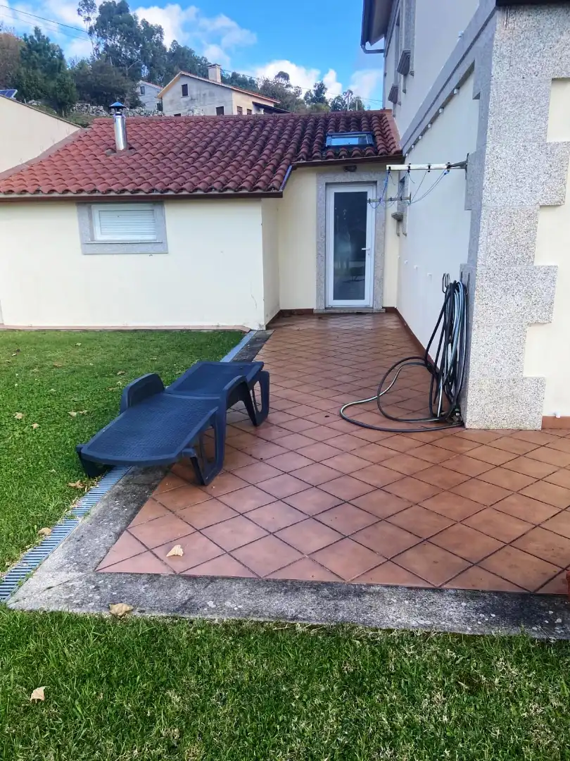 Terrassa de Casa o xalet de lloguer en Cangas  amb Calefacció, Jardí privat i Terrassa