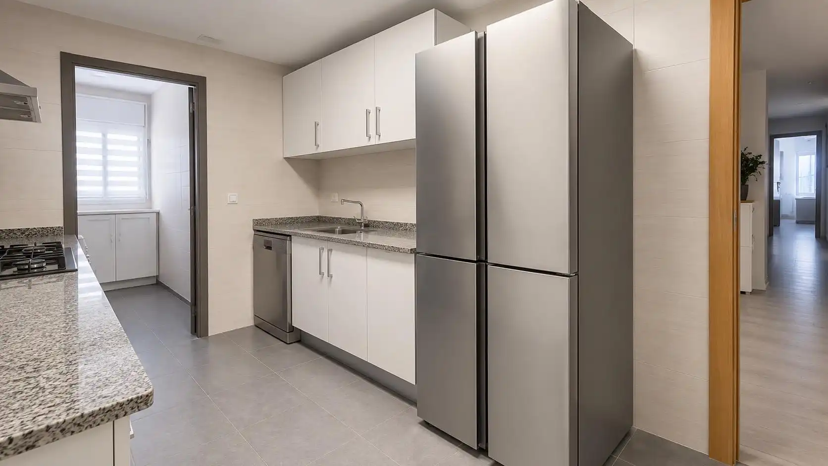 Cocina de Planta baja en venta en Paterna con Aire acondicionado, Calefacción y Jardín privado