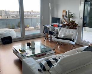 Living room of Attic for sale in Burgos Capital  with Heating, Private garden and Terrace