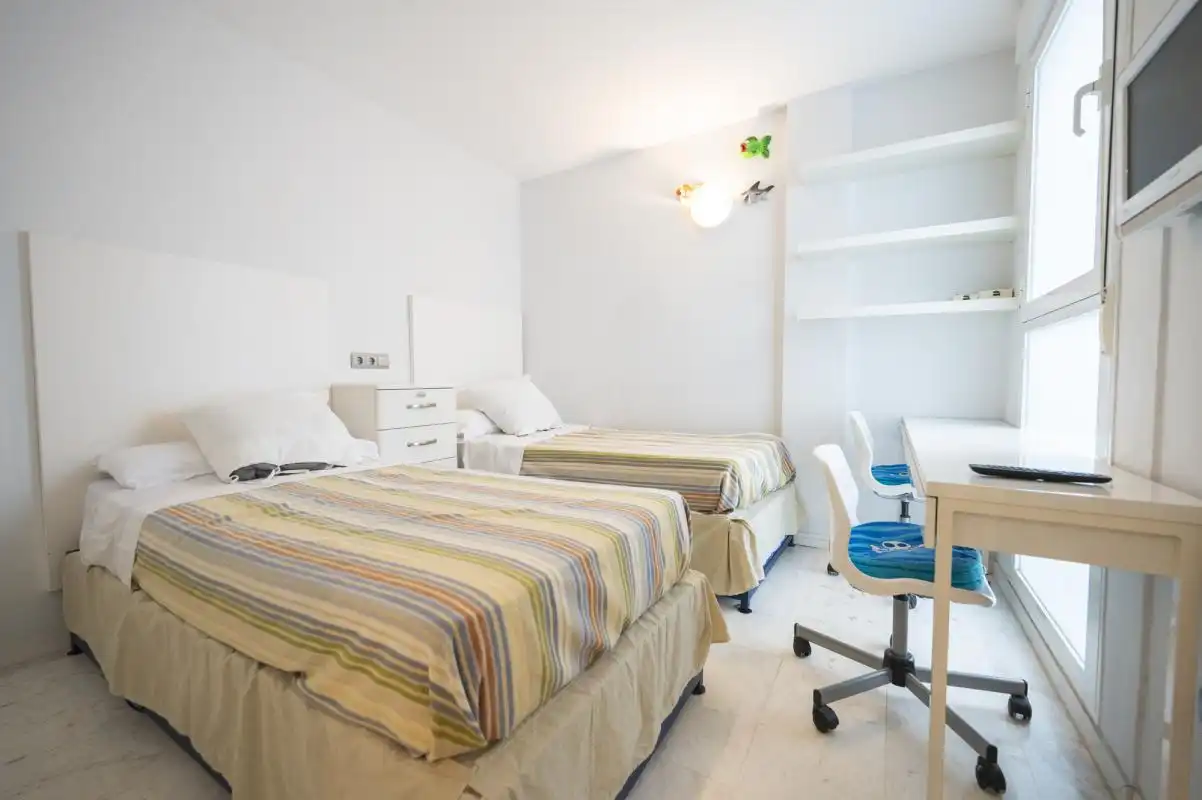 Bedroom of Flat for rent in Eivissa  with Air Conditioner, Heating and Swimming Pool