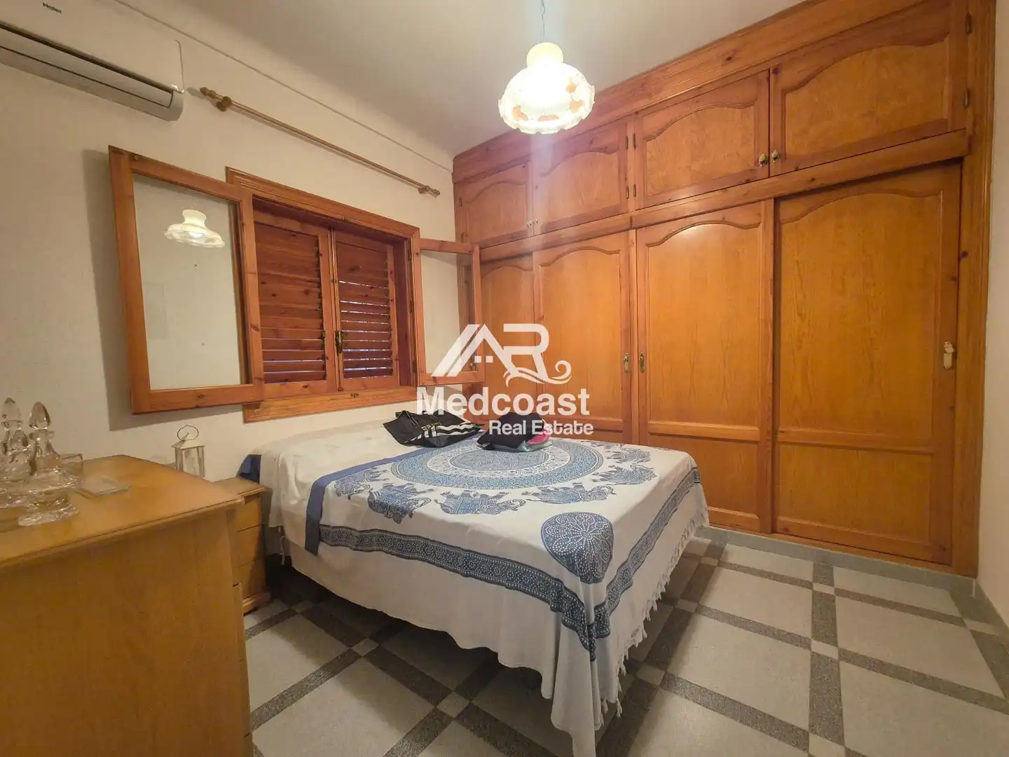 Schlafzimmer von Einfamilien-Reihenhaus zum Verkauf in Vera mit Klimaanlage, Terrasse und Abstellraum