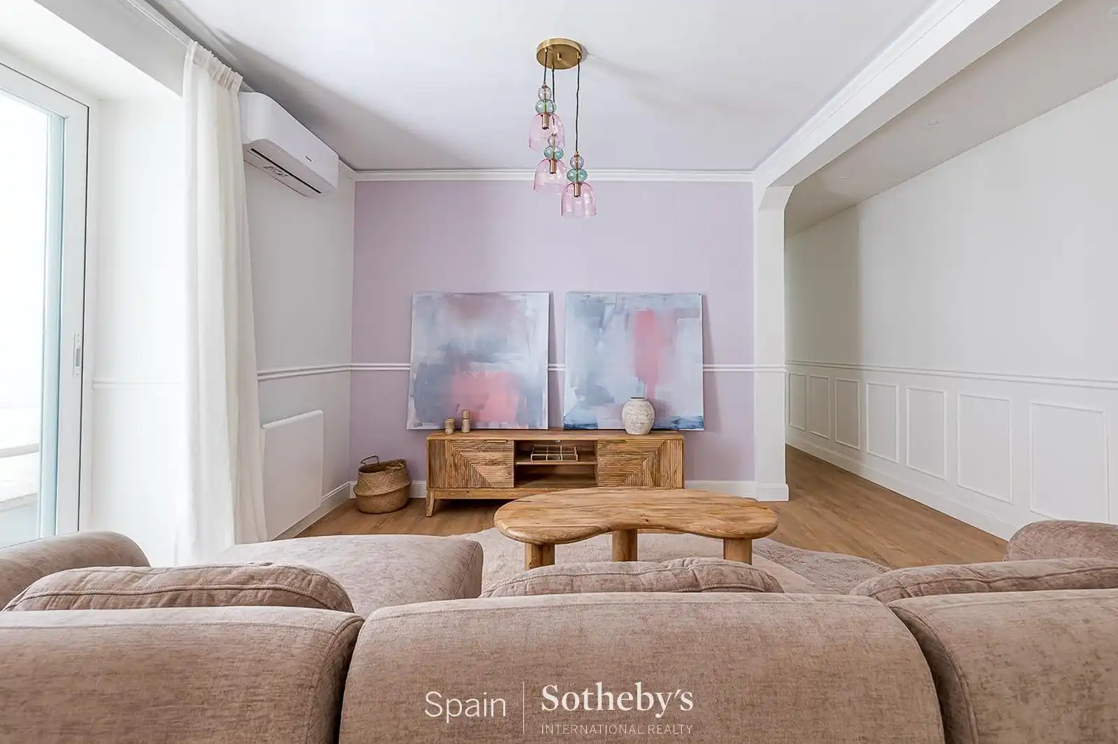 Sala d'estar de Àtic en venda en Madrid amb Aire condicionat, Calefacció i Terrassa