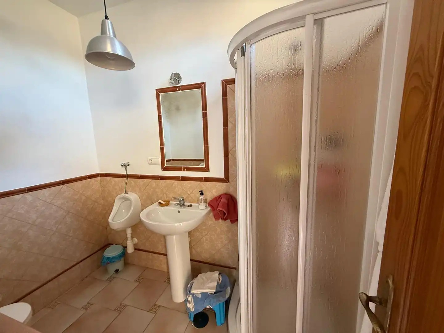 Baño de Casa o chalet en venta en Alcalá de Guadaira con Aire acondicionado, Calefacción y Jardín privado
