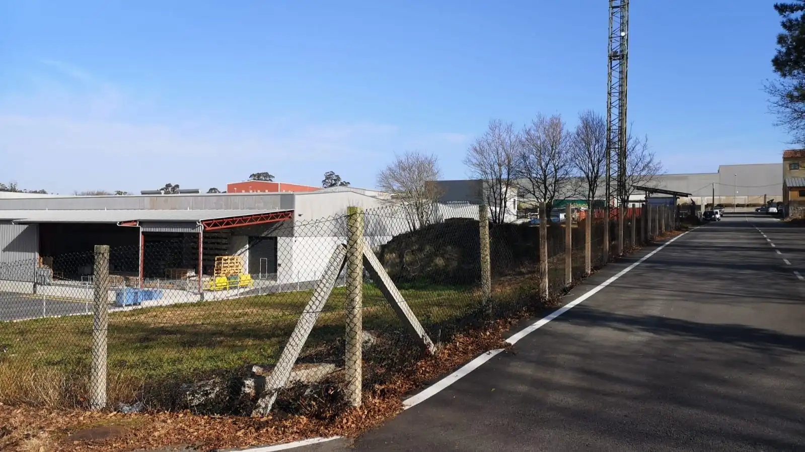 Exterior view of Industrial land for sale in Moraña