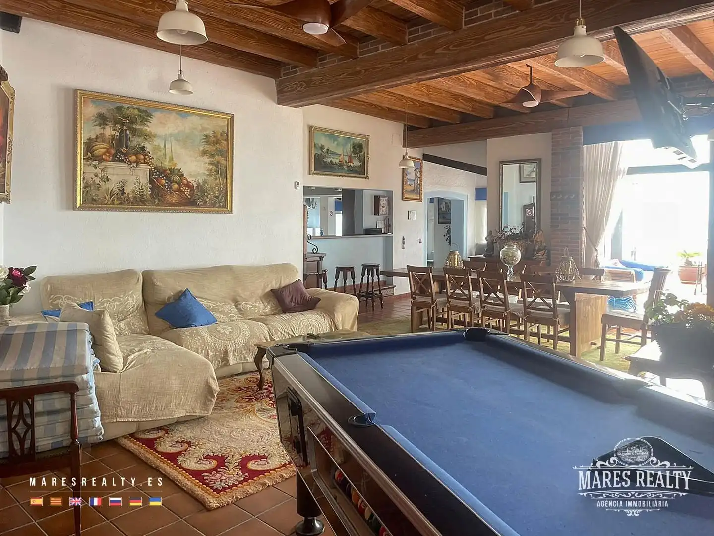 Sala de estar de Casa o chalet en venta en Lloret de Mar con Calefacción, Jardín privado y Piscina