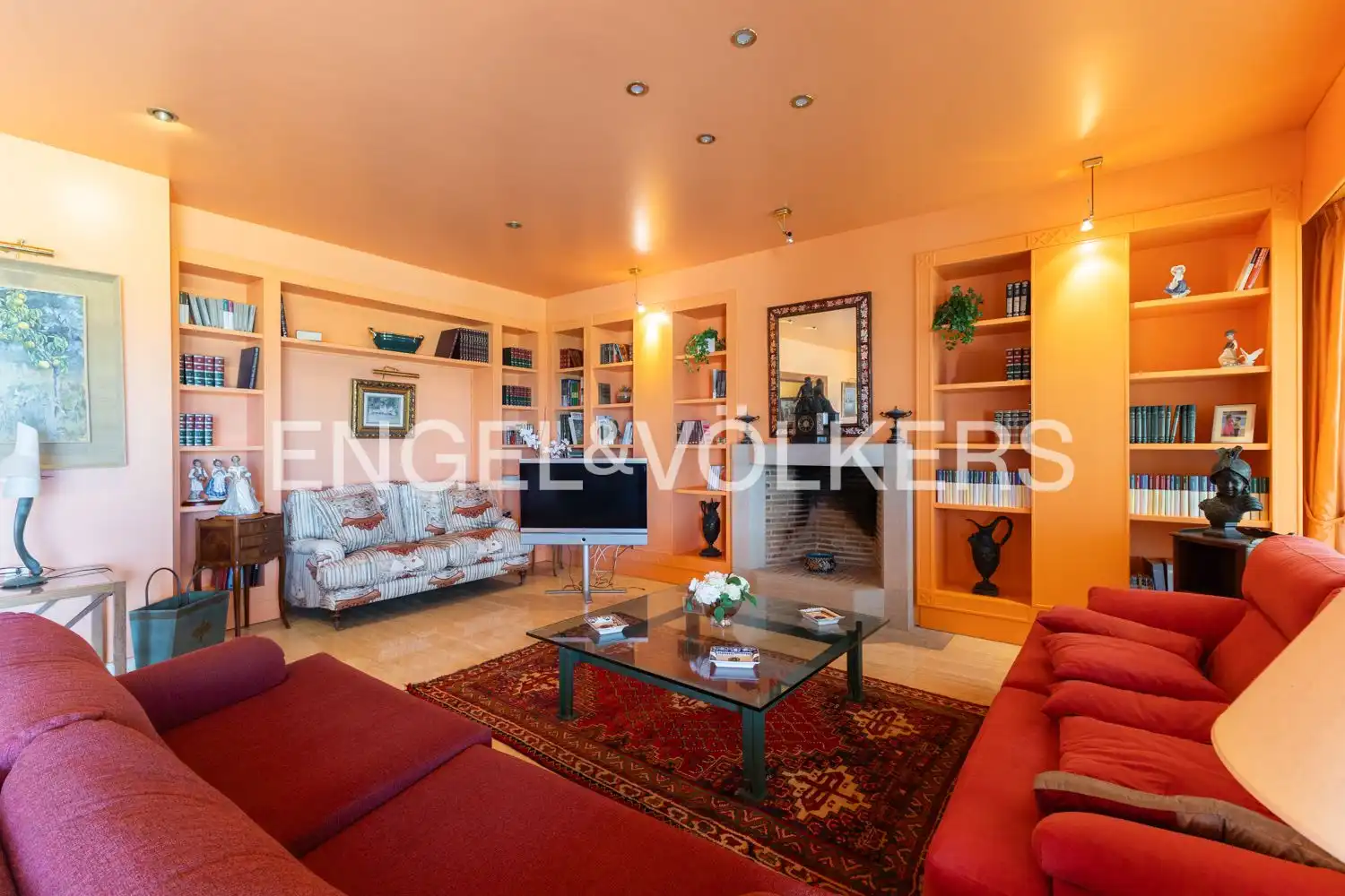Sala d'estar de Casa adosada de lloguer en Oropesa del Mar / Orpesa amb Aire condicionat, Calefacció i Jardí privat