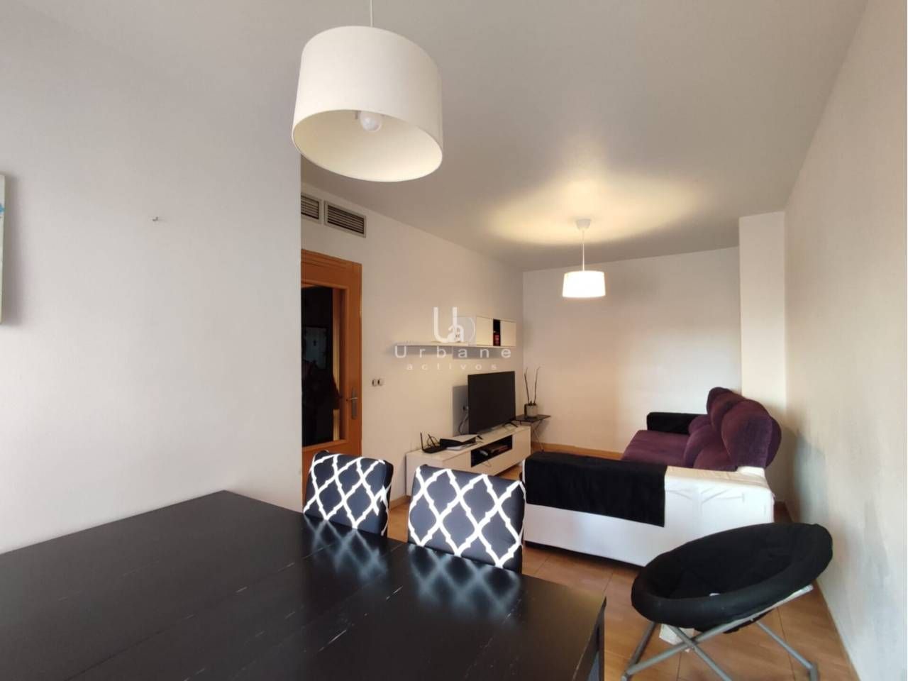 Sala d'estar de Pis en venda en  Murcia Capital amb Aire condicionat, Traster i Balcó