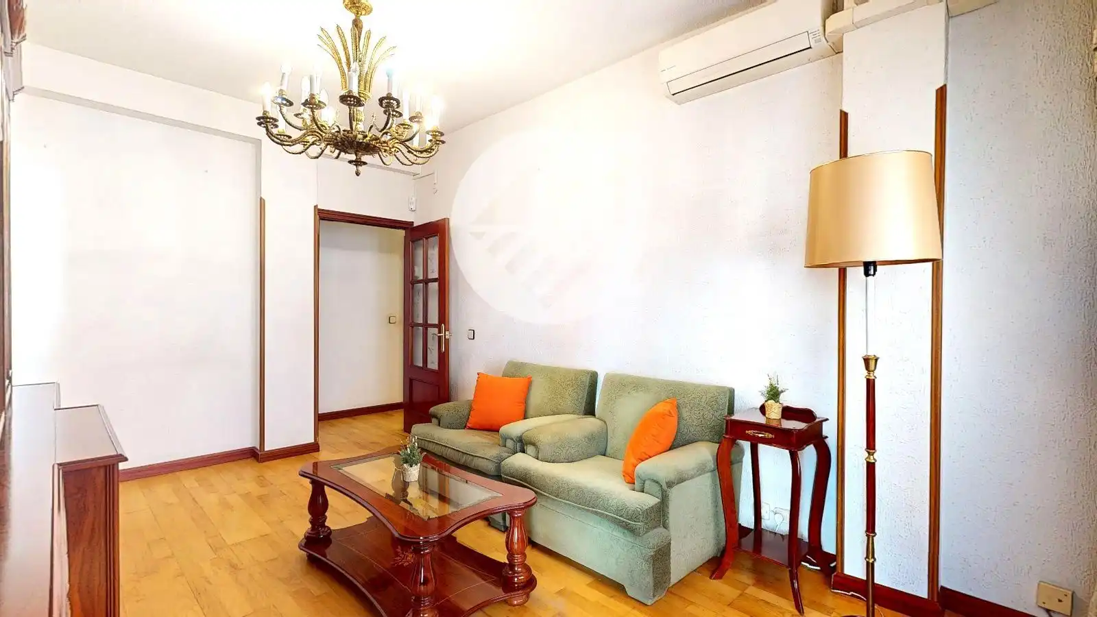 Sala d'estar de Pis en venda en Madrid amb Aire condicionat, Calefacció i Terrassa