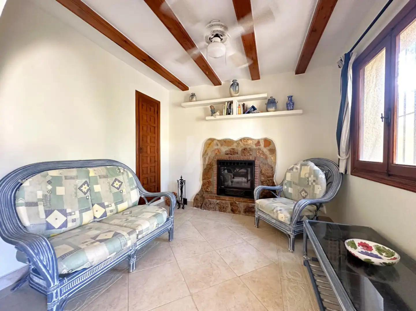 Living room of Houses for sale in Benissa  with Heating, Private garden and Terrace