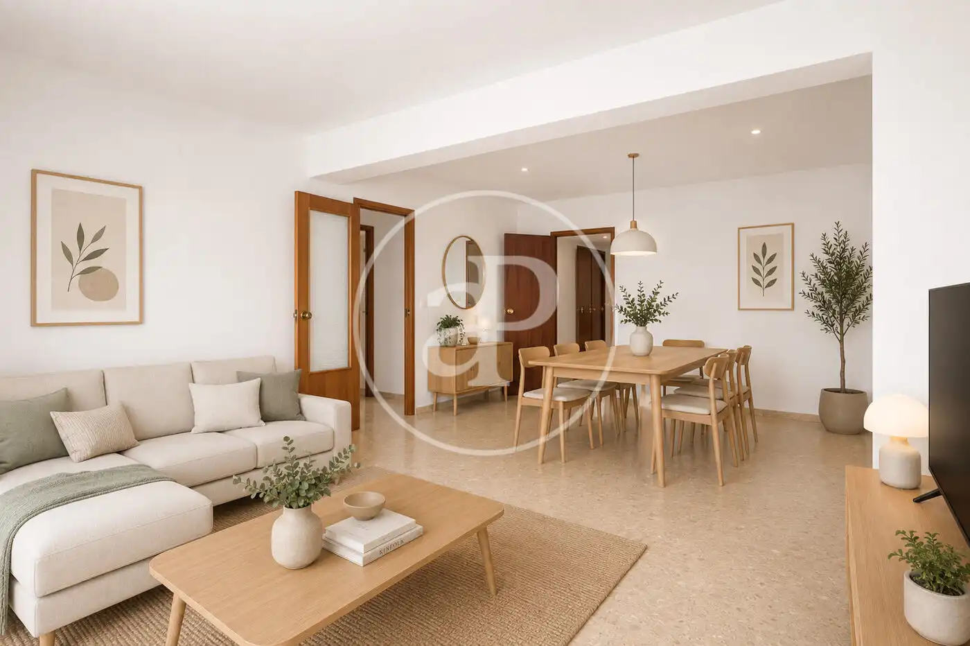 Sala d'estar de Pis en venda en Valencia amb Aire condicionat, Calefacció i Terrassa