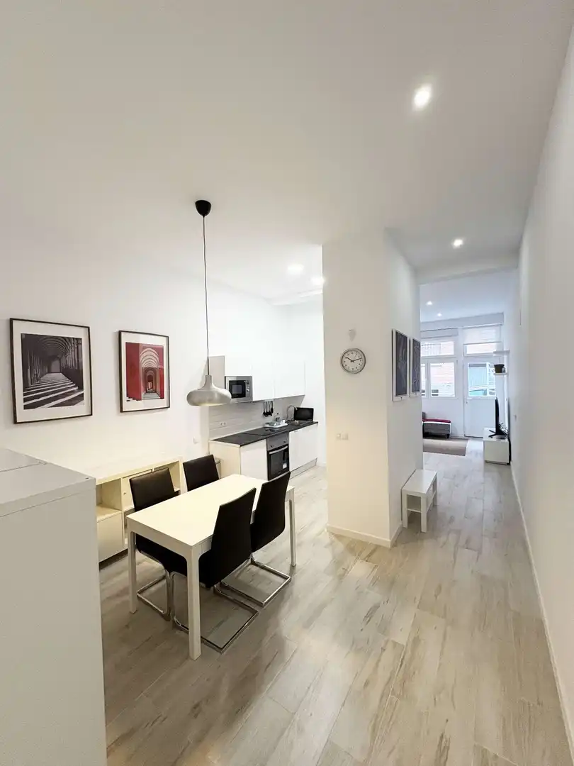 Kitchen of Apartments for share in Madrid  with Air Conditioner, Heating and Terrace