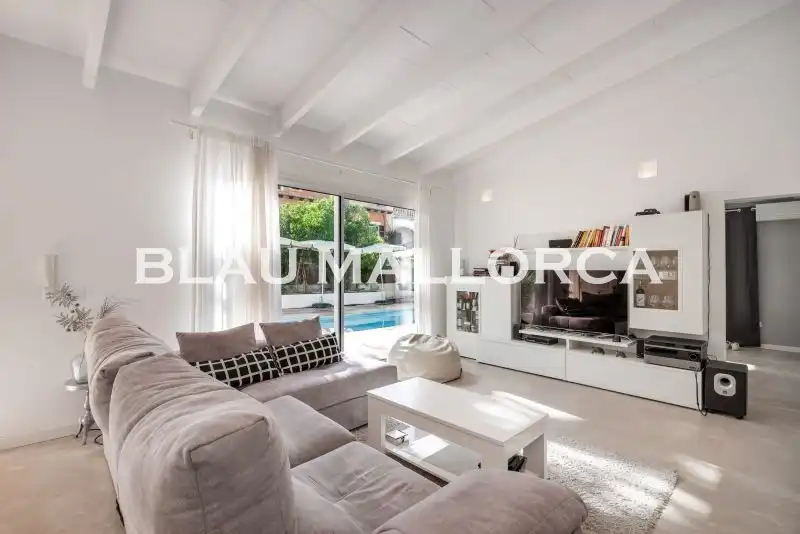 Sala de estar de Casa adosada en venta en Son Servera