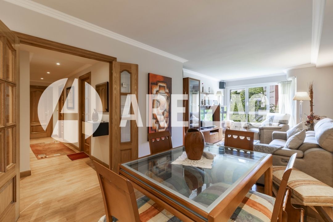 Sala d'estar de Pis en venda en Donostia - San Sebastián  amb Calefacció, Terrassa i Traster
