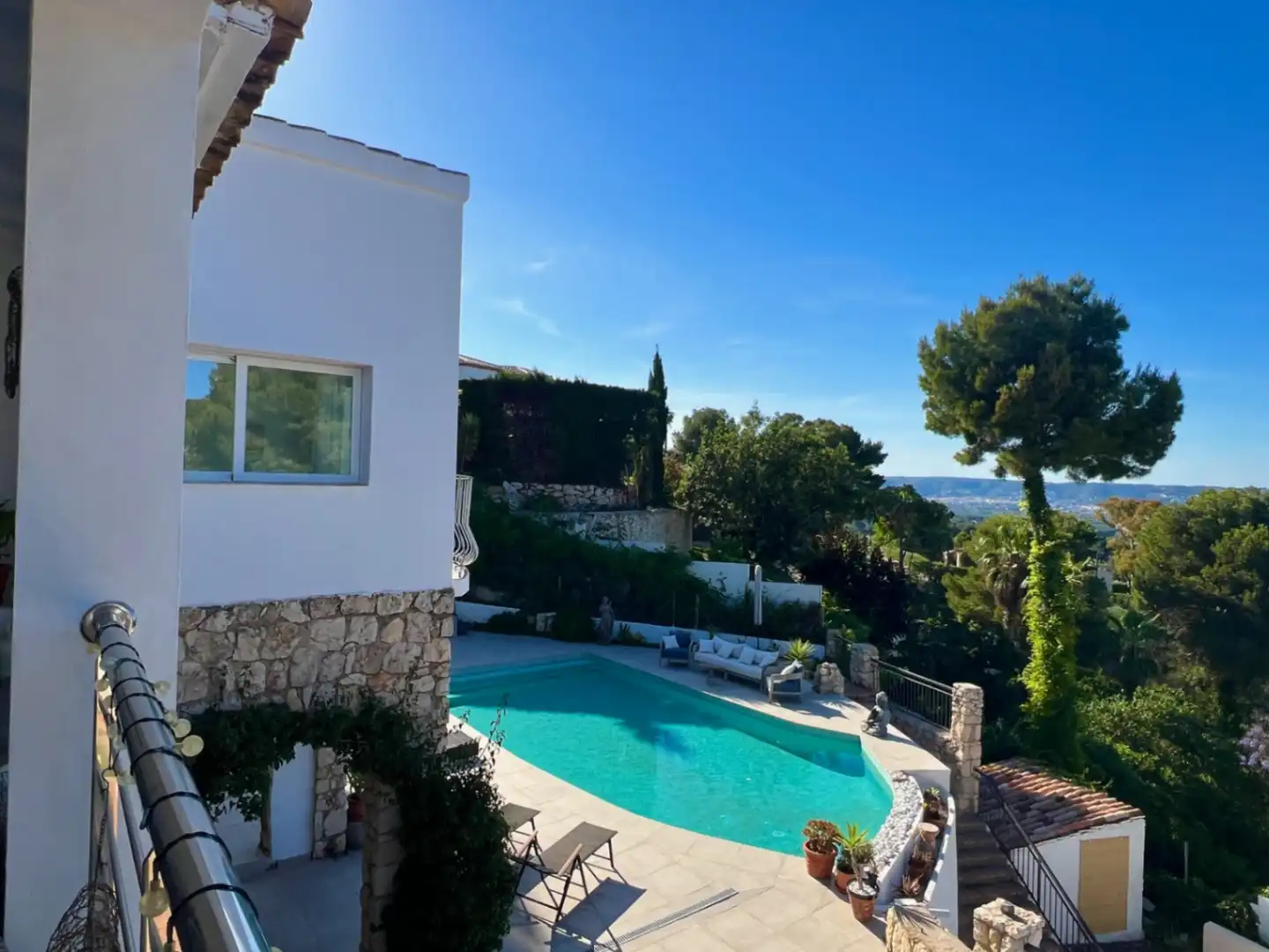 Swimming pool of Houses for sale in Jávea / Xàbia  with Air Conditioner, Heating and Terrace