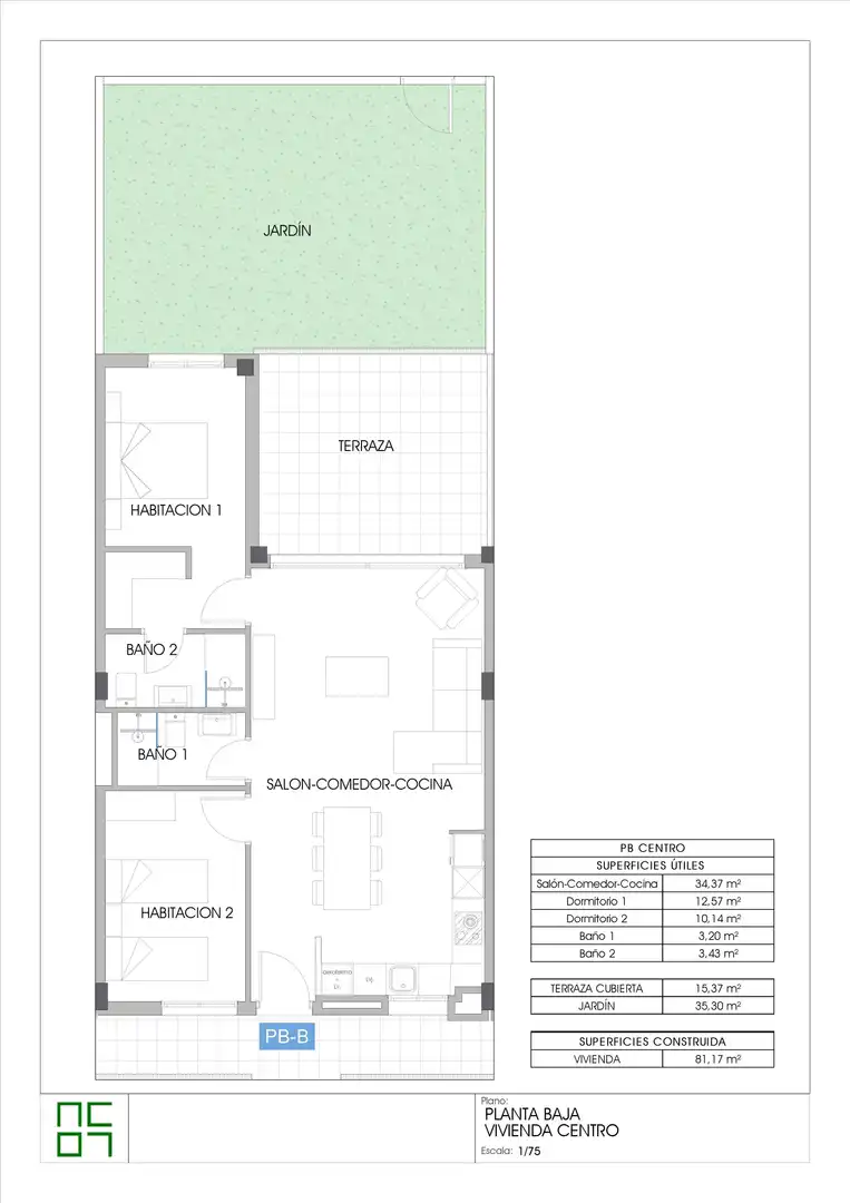 Erdgeschosswohnung mit Pool zum Verkauf in Plaça Cala 2 Pp 28, imagen 8