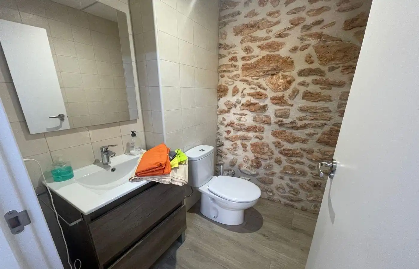 Bany de Casa o xalet en venda en La Ràpita amb Calefacció, Terrassa i Moblat