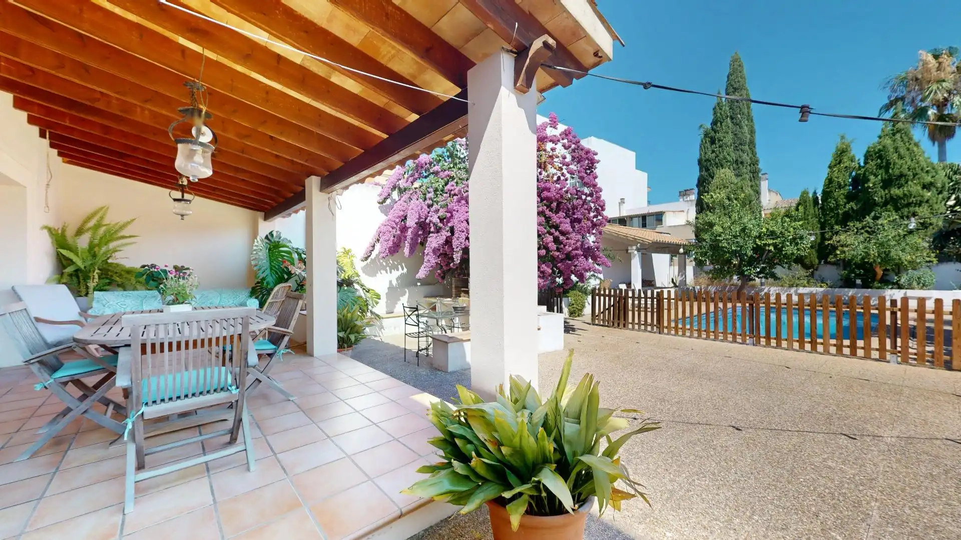 Terrassa de Casa o xalet en venda en  Palma de Mallorca amb Aire condicionat, Jardí privat i Terrassa