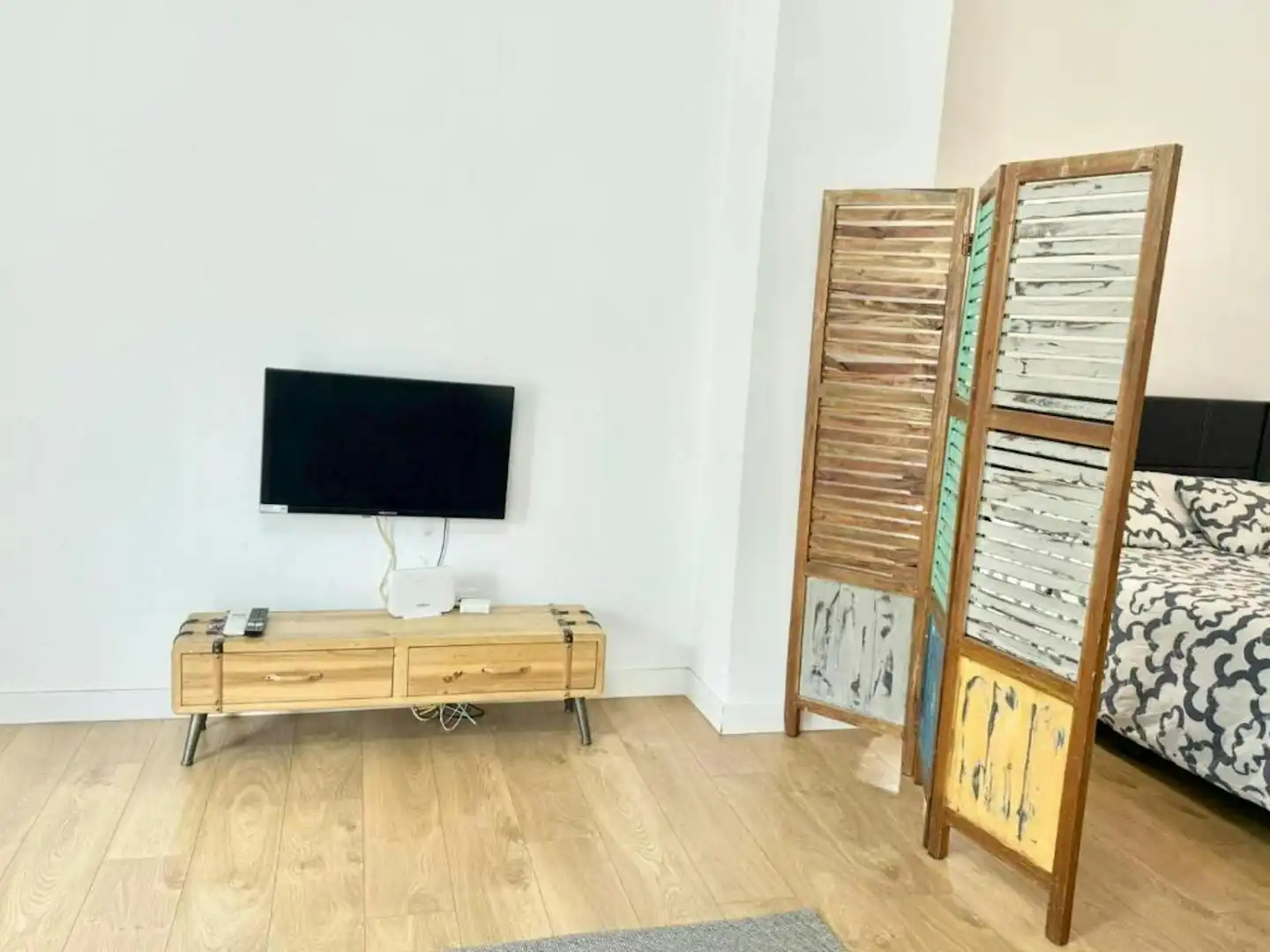 Sala de estar de Piso de alquiler en Madrid con Aire acondicionado, Calefacción y Amueblado
