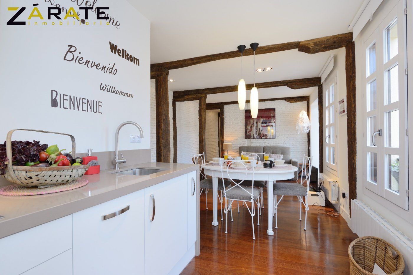 Kitchen of Flat to rent in Bilbao   with Heating