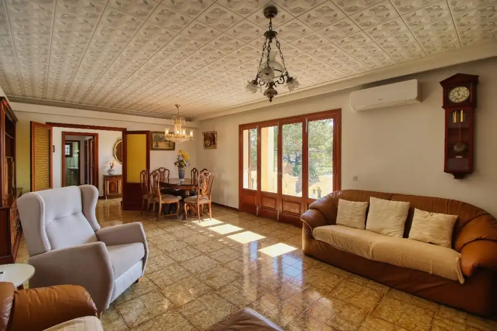 Sala d'estar de Casa o xalet en venda en Alcúdia amb Jardí privat, Terrassa i Traster