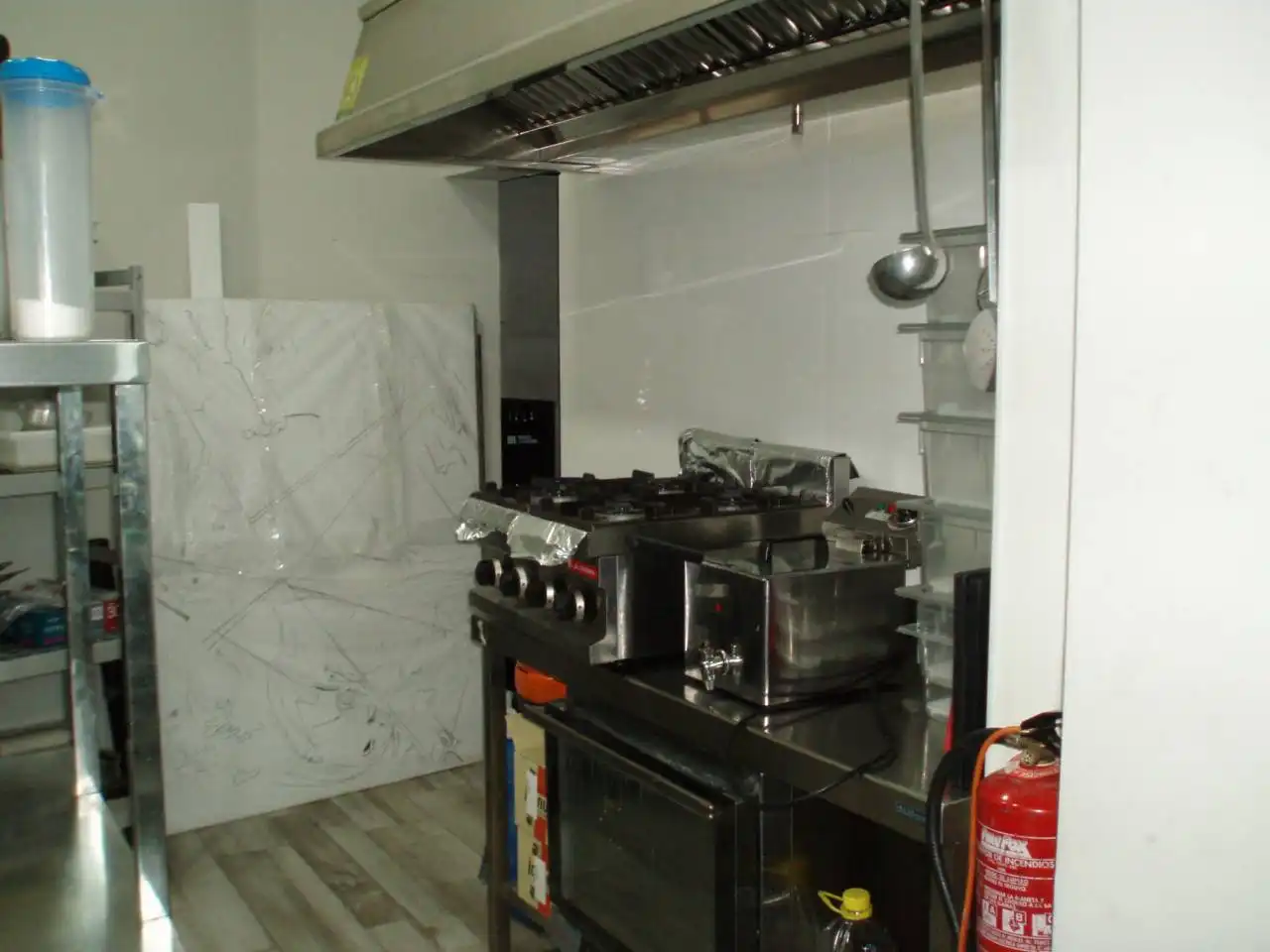 Cocina de Local en traspaso en Sant Joan d'Alacant con Aire acondicionado