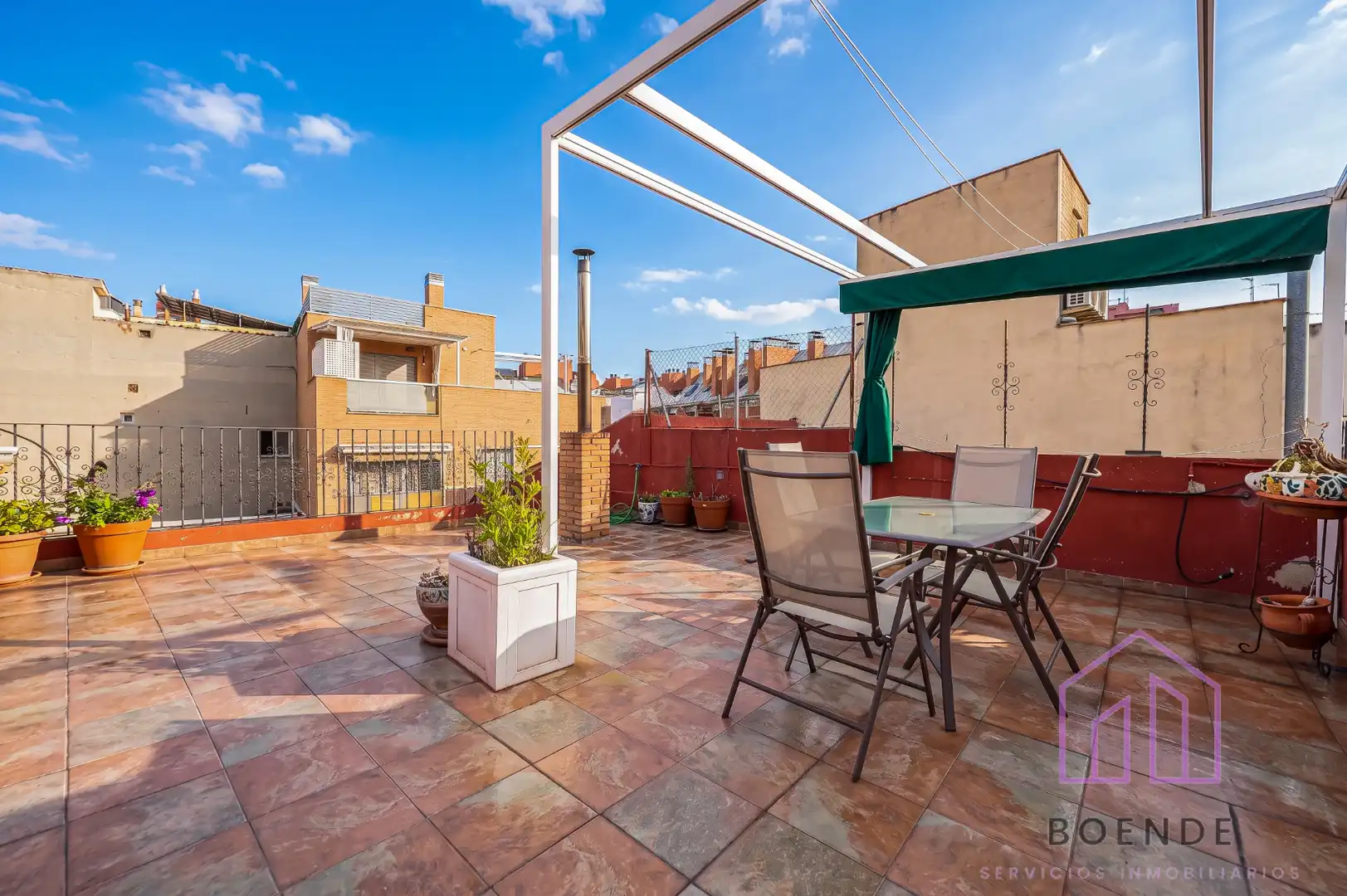 Terraza de Ático en venta en Madrid con Aire acondicionado, Calefacción y Parquet