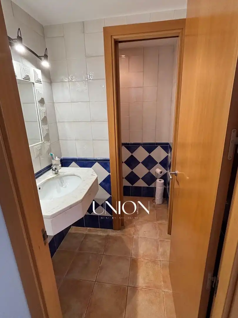 Badezimmer von Einfamilien-Reihenhaus zur Miete in Sant Feliu de Guíxols mit Klimaanlage, Heizung und Terrasse