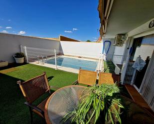 Swimming pool of House or chalet for sale in Poblete  with Air Conditioner and Terrace