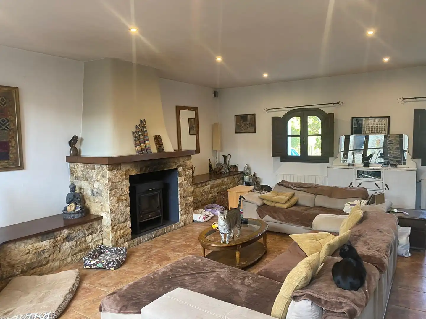 Wohnzimmer von Gebäude zum Verkauf in Lorca