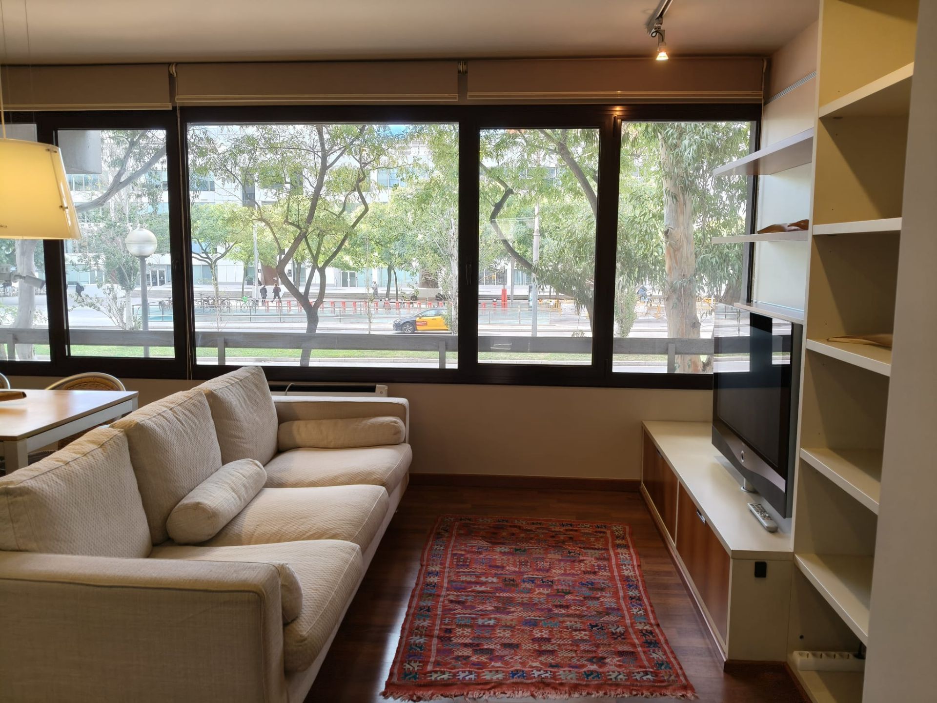 Sala de estar de Piso en venta en  Barcelona Capital con Aire acondicionado, Calefacción y Amueblado