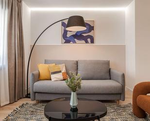 Living room of Apartment to share in  Madrid Capital  with Air Conditioner and Terrace