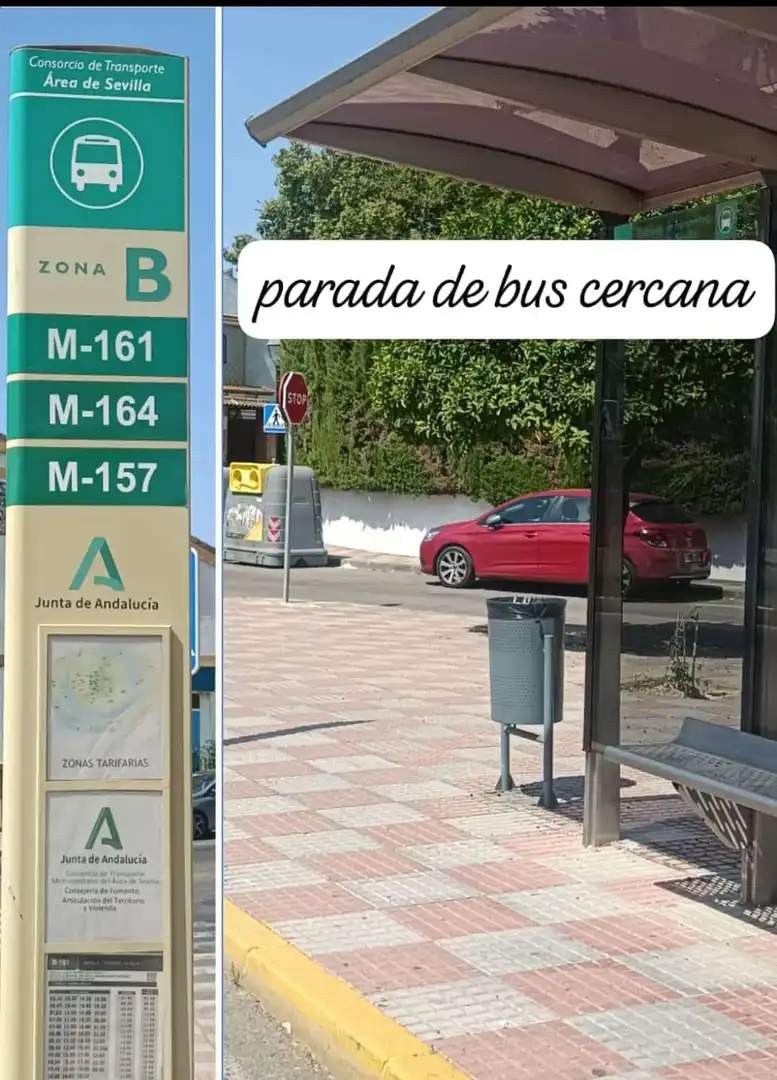 Aparcament de Casa adosada en venda en Tomares amb Terrassa i Traster