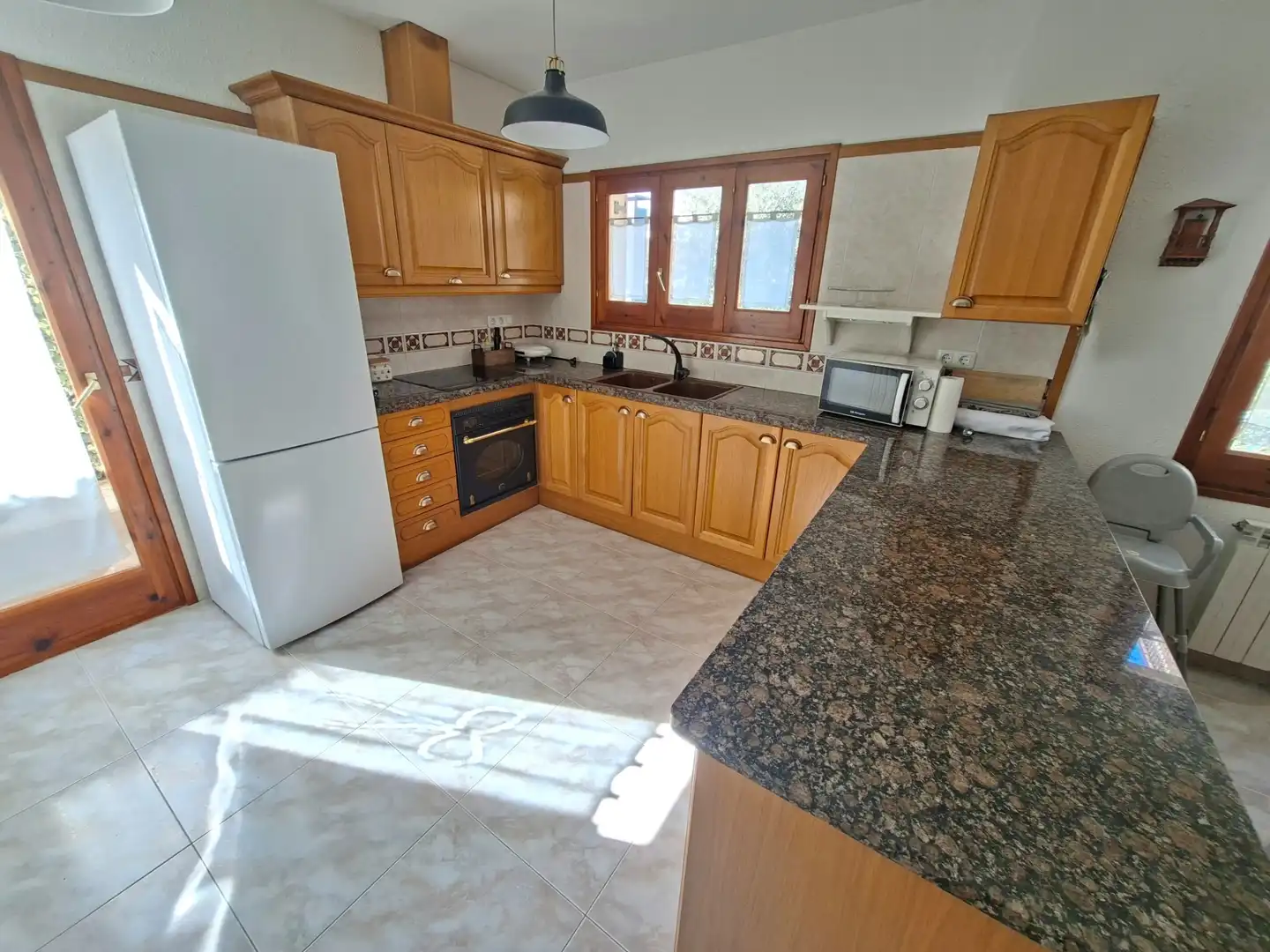 Cocina de Casa o chalet en venta en Breda con Calefacción y Jardín privado