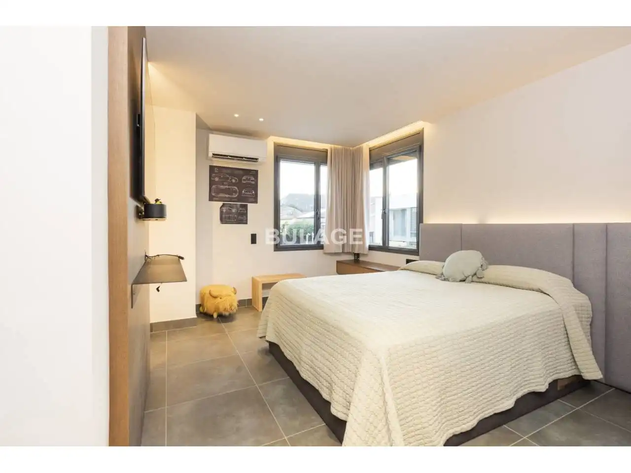 Habitación de Casa o chalet en venta en Gurb con Aire acondicionado, Terraza y Piscina