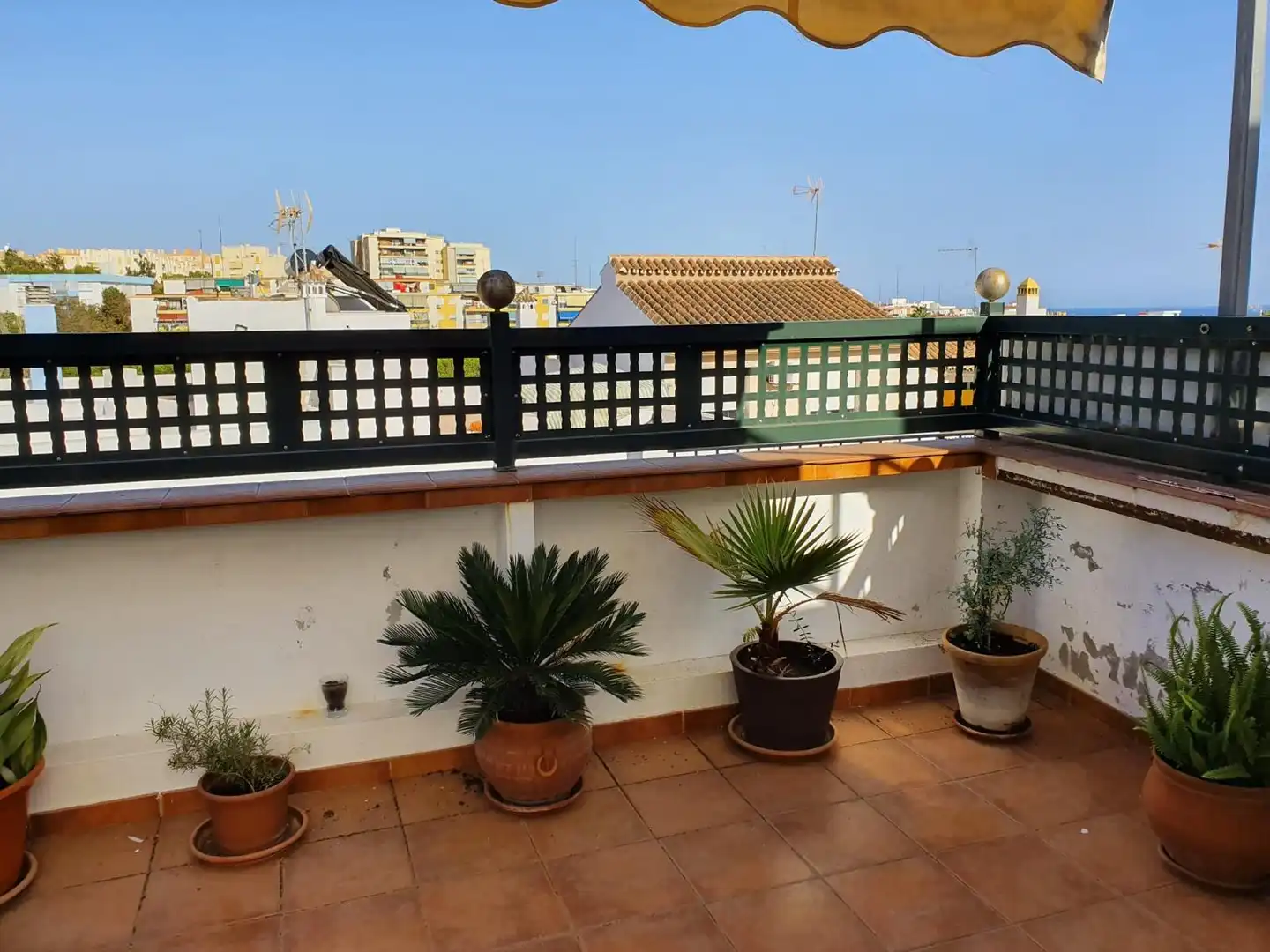 Terraza de Casa adosada en venta en Marbella con Aire acondicionado, Jardín privado y Terraza