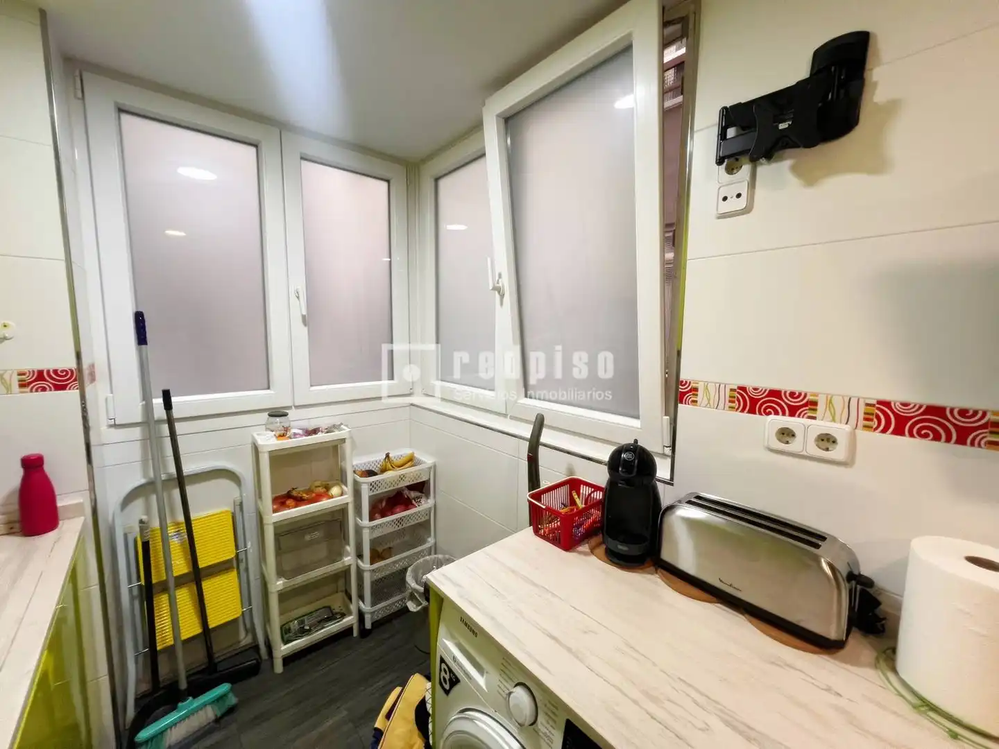 Cocina de Piso en venta en Móstoles con Calefacción, Jardín privado y Trastero