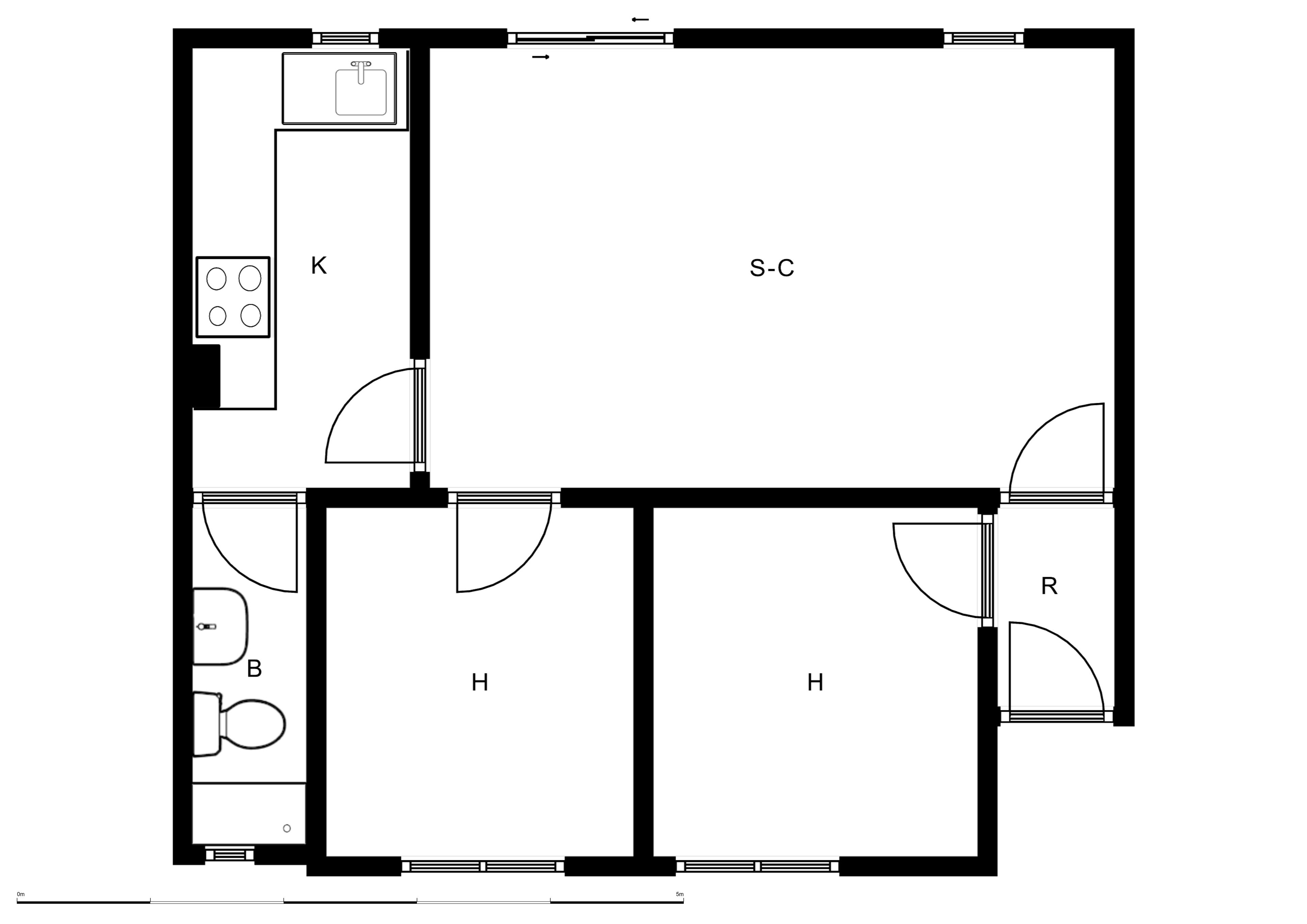 Flat for sale in  Madrid Capital